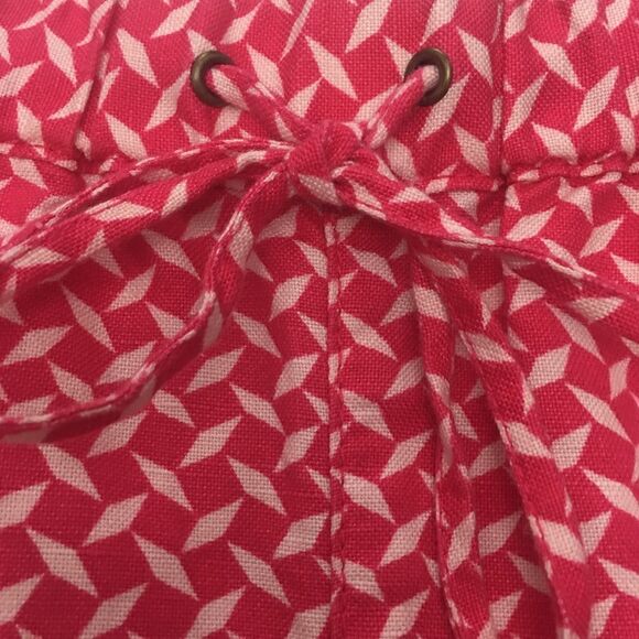 J. Crew Pink Geometric Print Linen Shorts - Picture 4 of 11